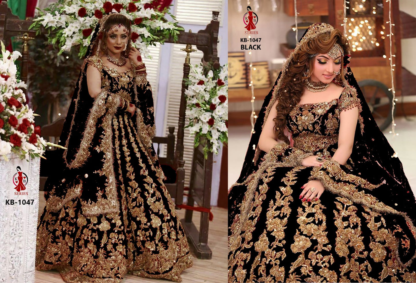 1047Black Kb Series Lehenga Choli