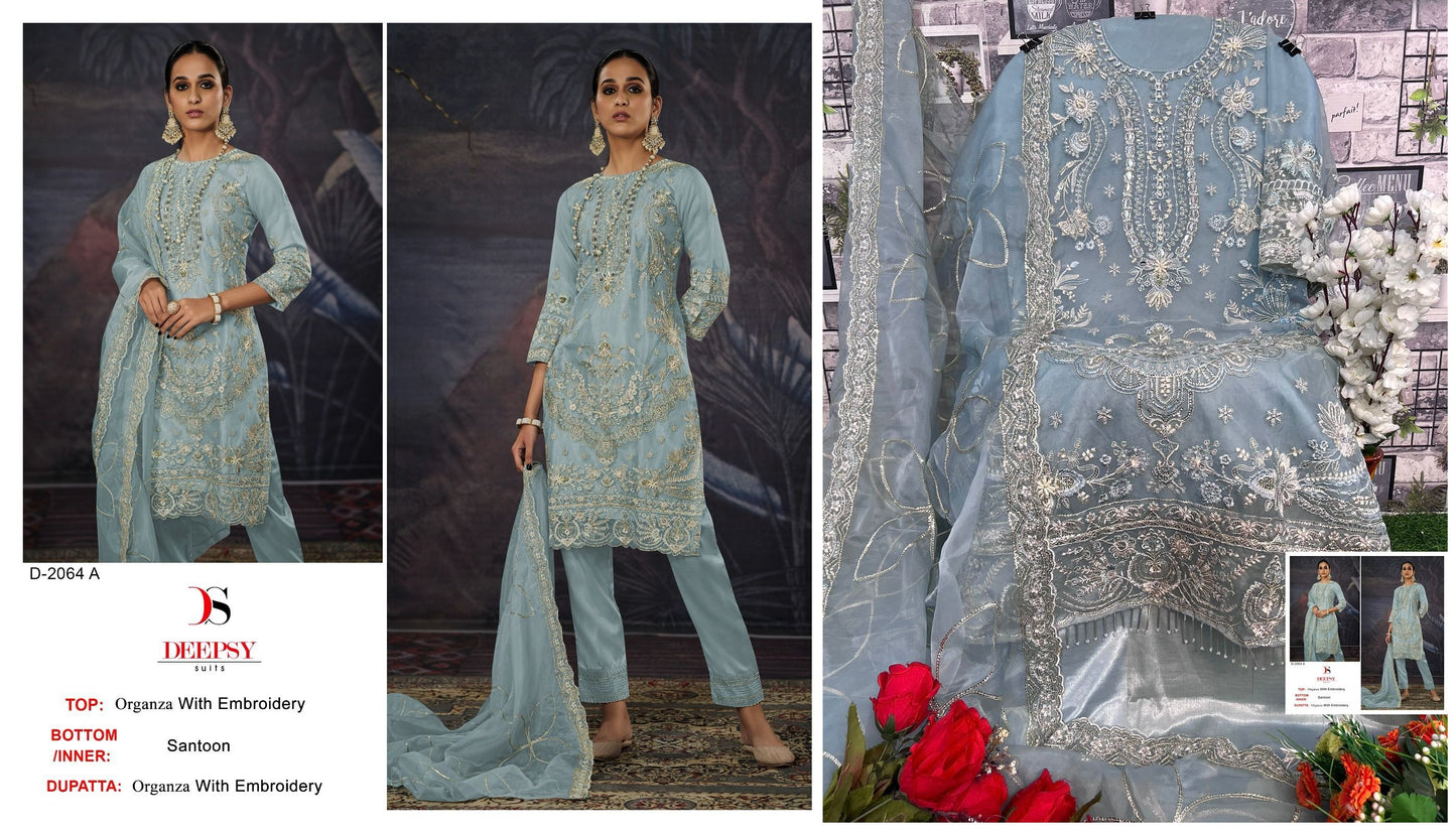2064A Deepsy Pakistani Salwar Suits