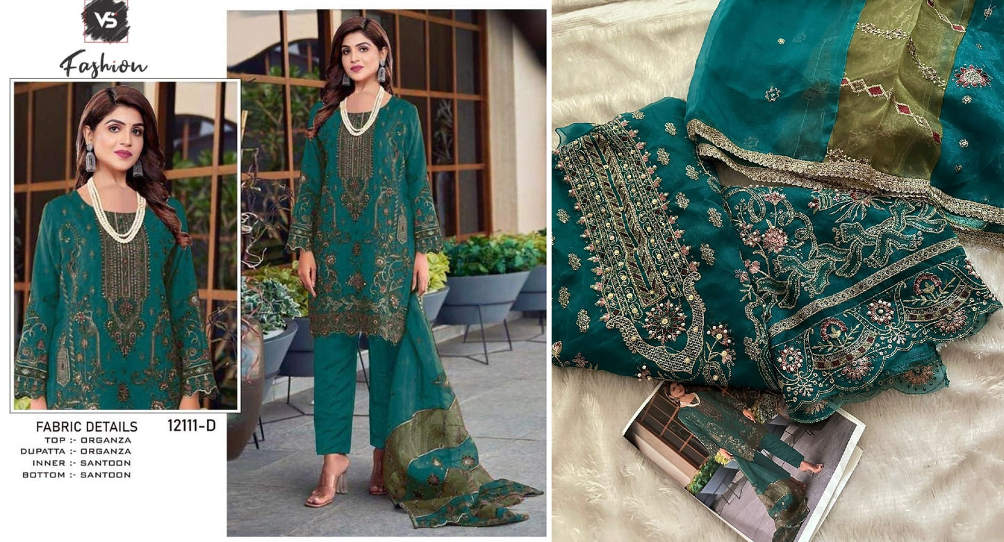 12111D Vs Fashion Pakistani Salwar Suits