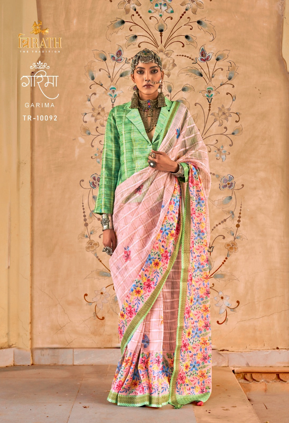 10092 Garima Trirath Sarees