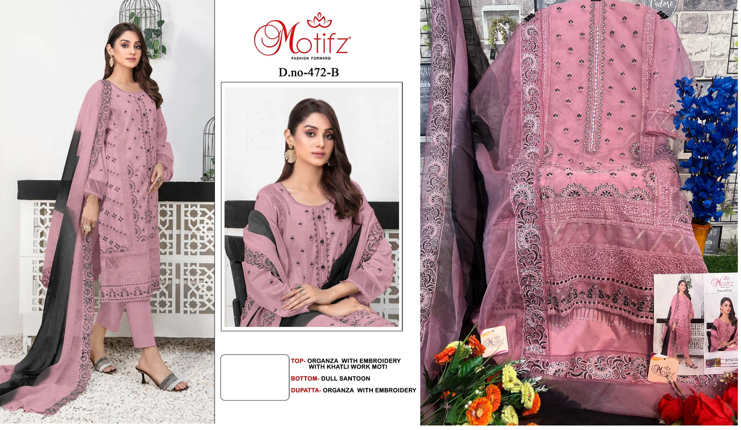 472B Motifz Pakistani Salwar Suits