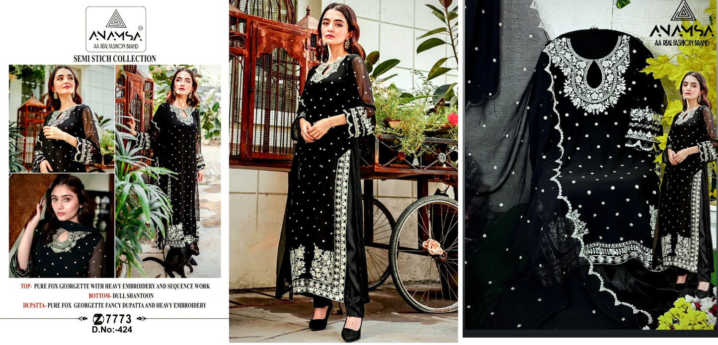 424 Anamsa Pakistani Salwar Suits