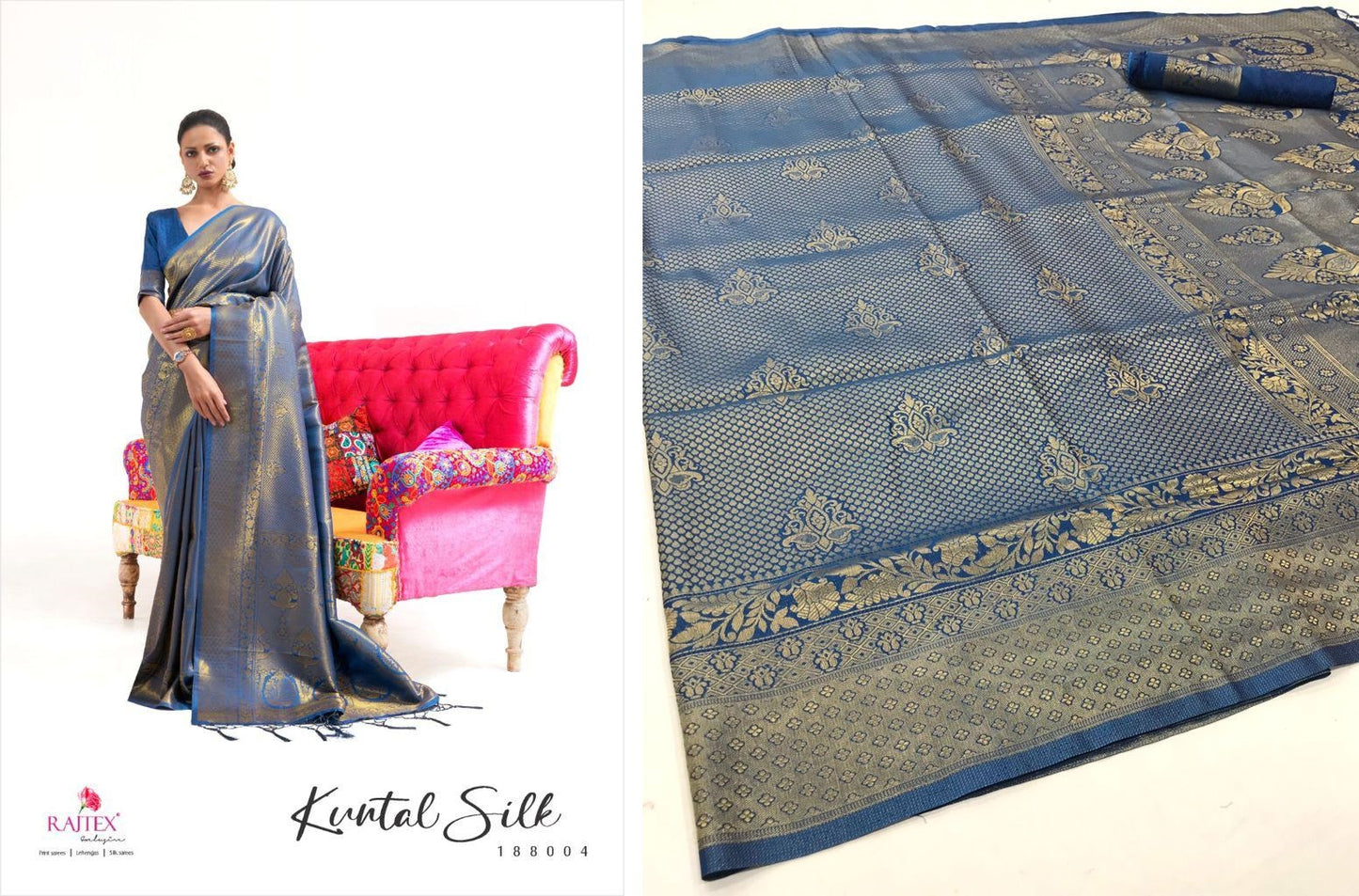 188004 Kuntal Rajtex Sarees