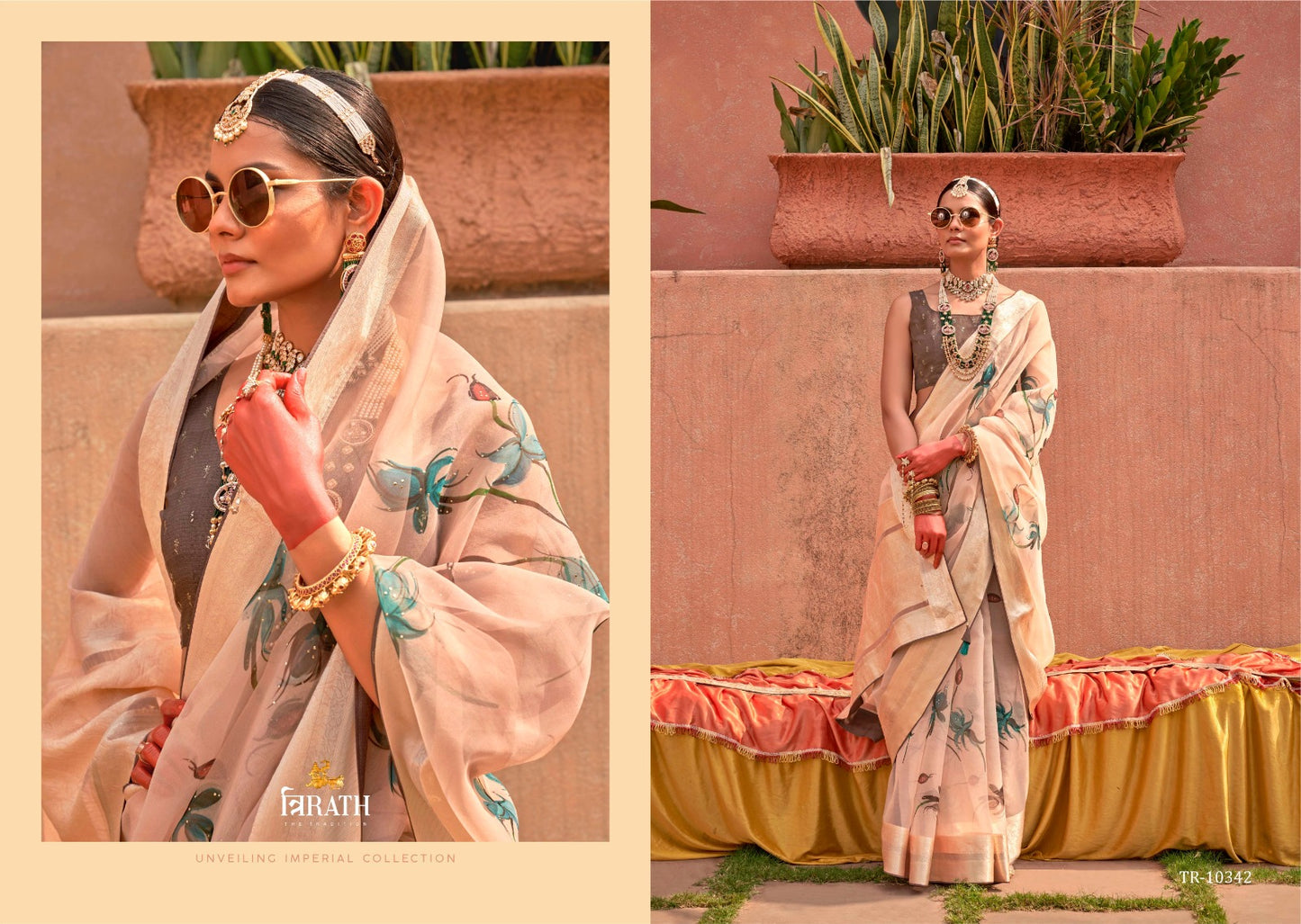 10342 Geetanjali Trirath Sarees