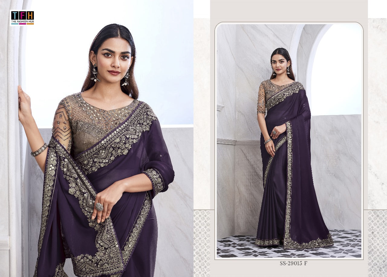 29015F Tfh Sarees
