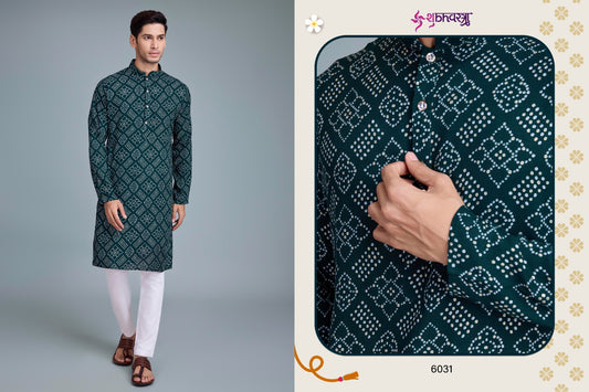 6031 Navratri 2024 Shubhvastra Mens Kurta