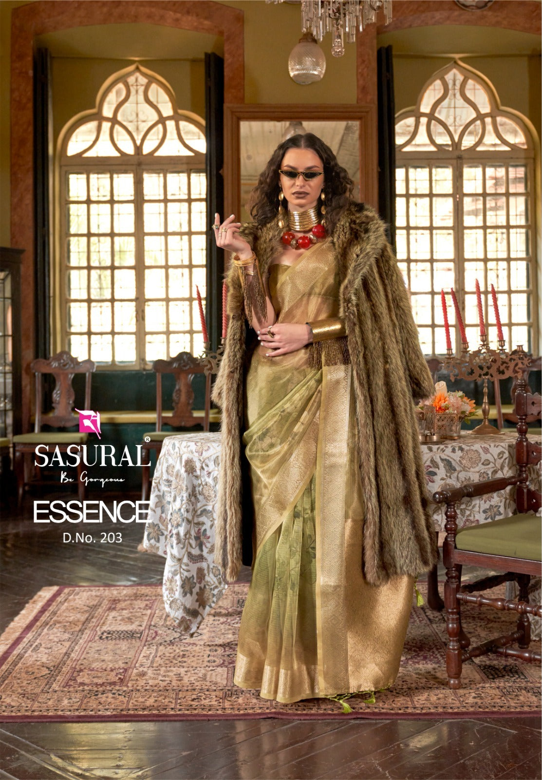 203 Essence Sasural Banarasi Sarees