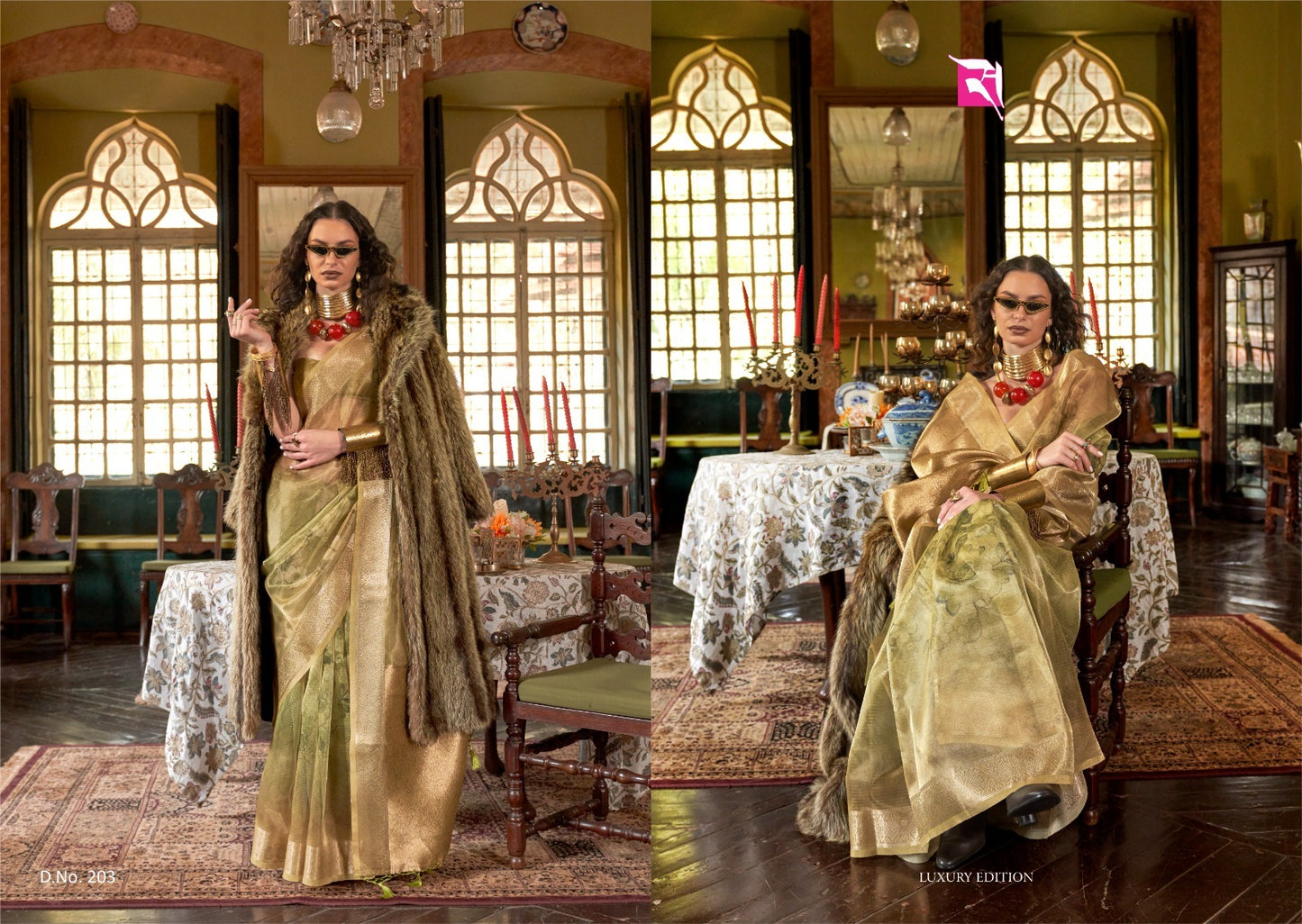 203 Essence Sasural Banarasi Sarees