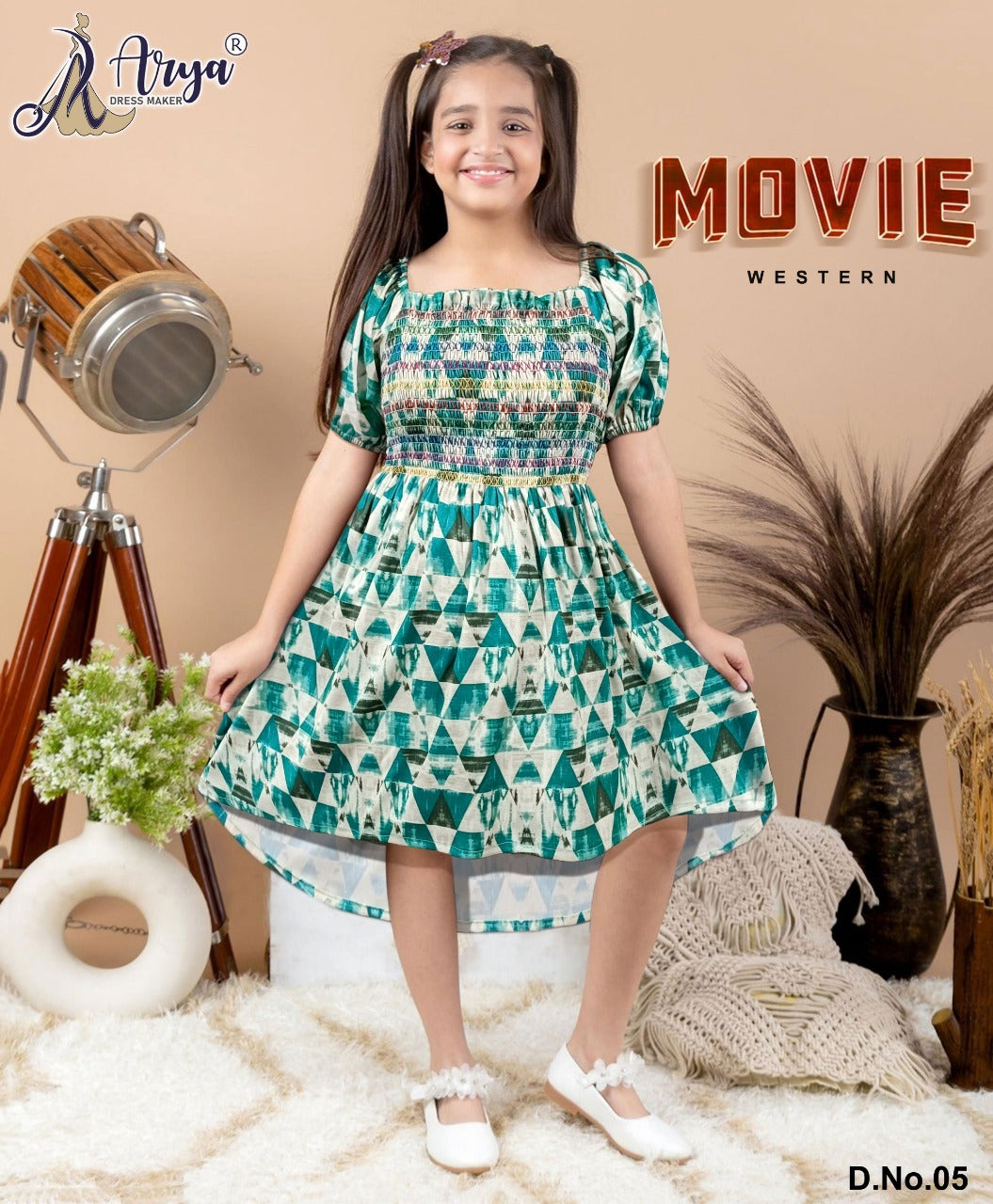 Movie 05 Adm Girls Western Dress