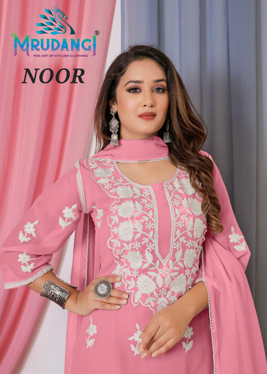 2049 Noor Mrudangi Georgette Readymade Suits
