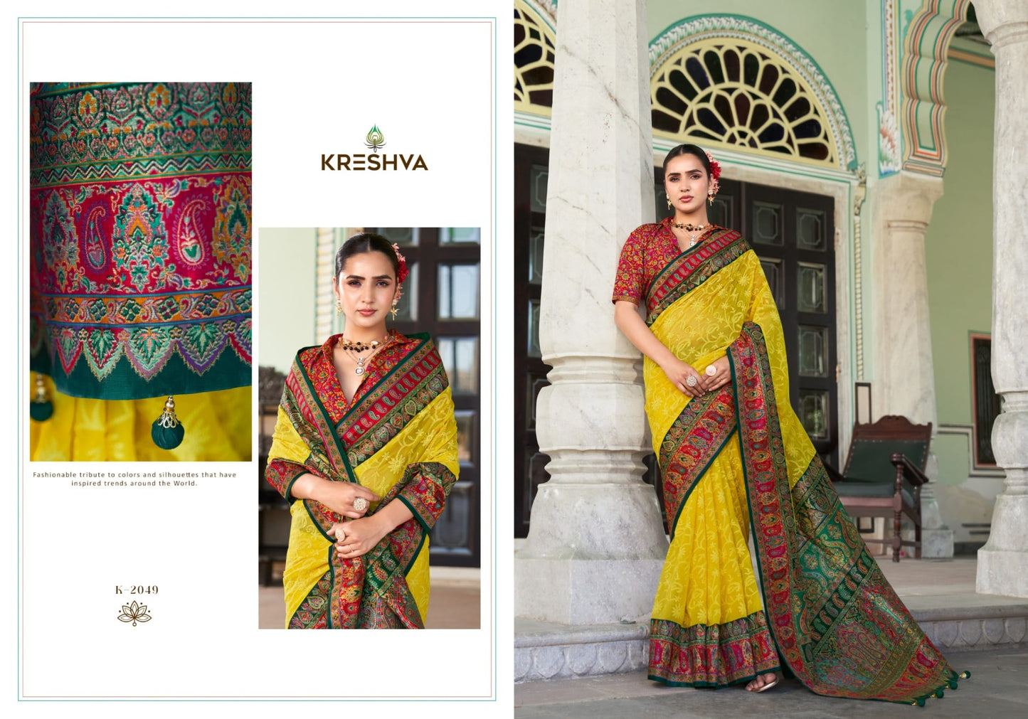 2049 Shanti Kreshva Georgette Sarees