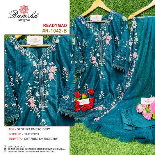 1042-B Ramsha Pakistani Readymade Suits