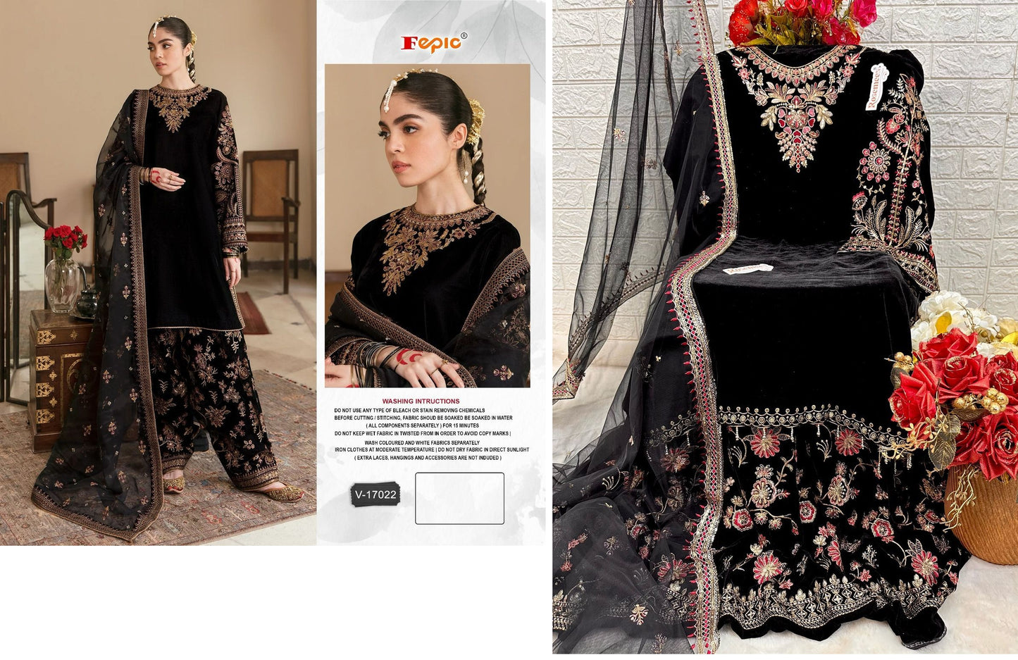 V-17022 Fepic Pakistani Salwar Suits