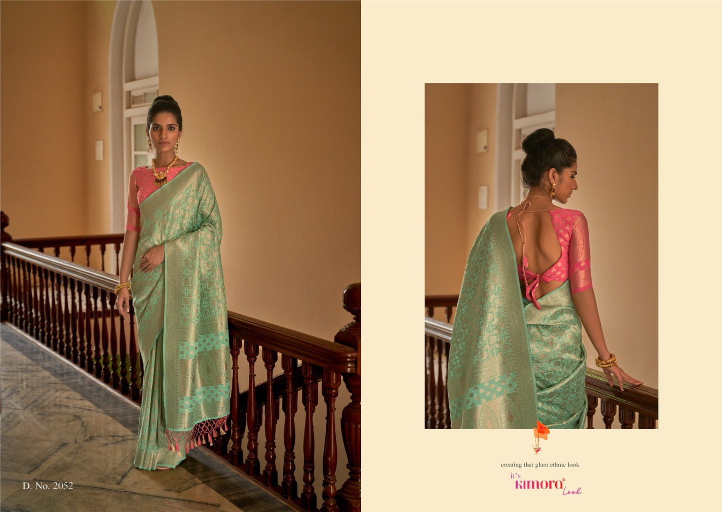 2052 Tirth Kimora Nylon Crepe Sarees