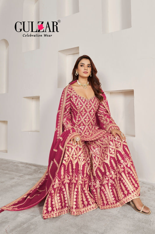 2091 Gotakari Gulzar Premium Chinon Readymade Suits