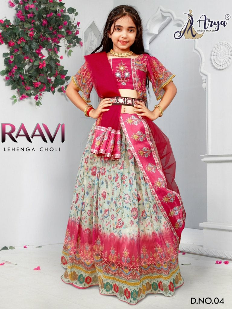 Raavi 04 Adm Girls Lehenga Choli