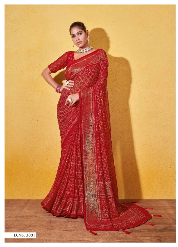 3001 Ankita Vol 3 Mahamani Creation Sarees