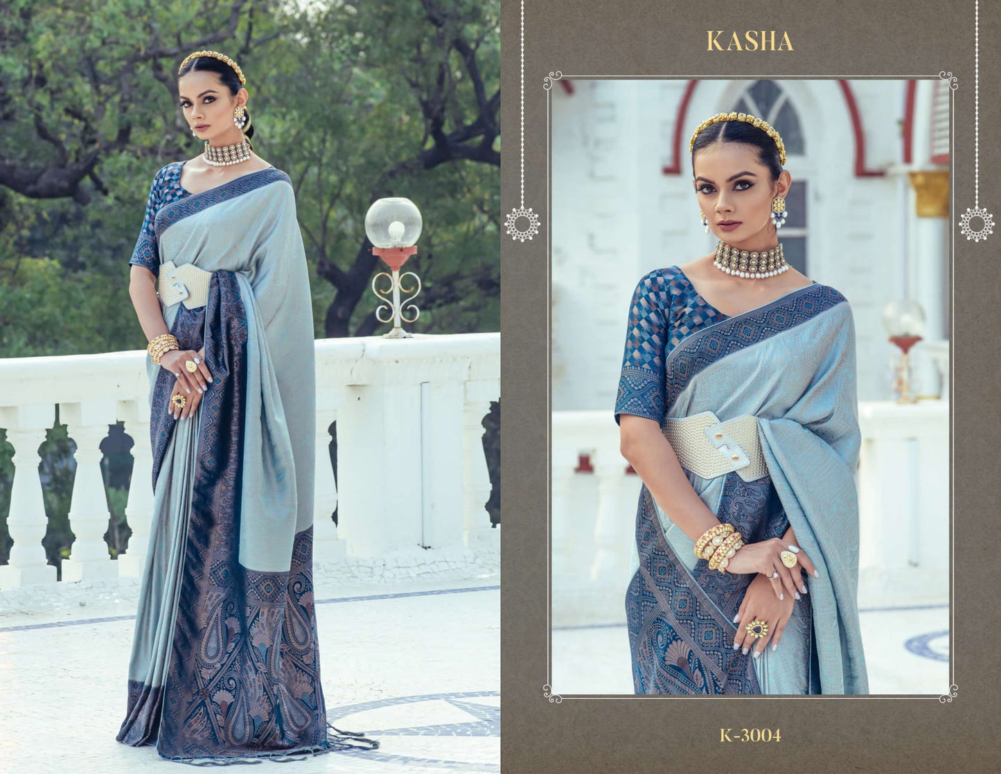 3004 Kasha Kira Sarees