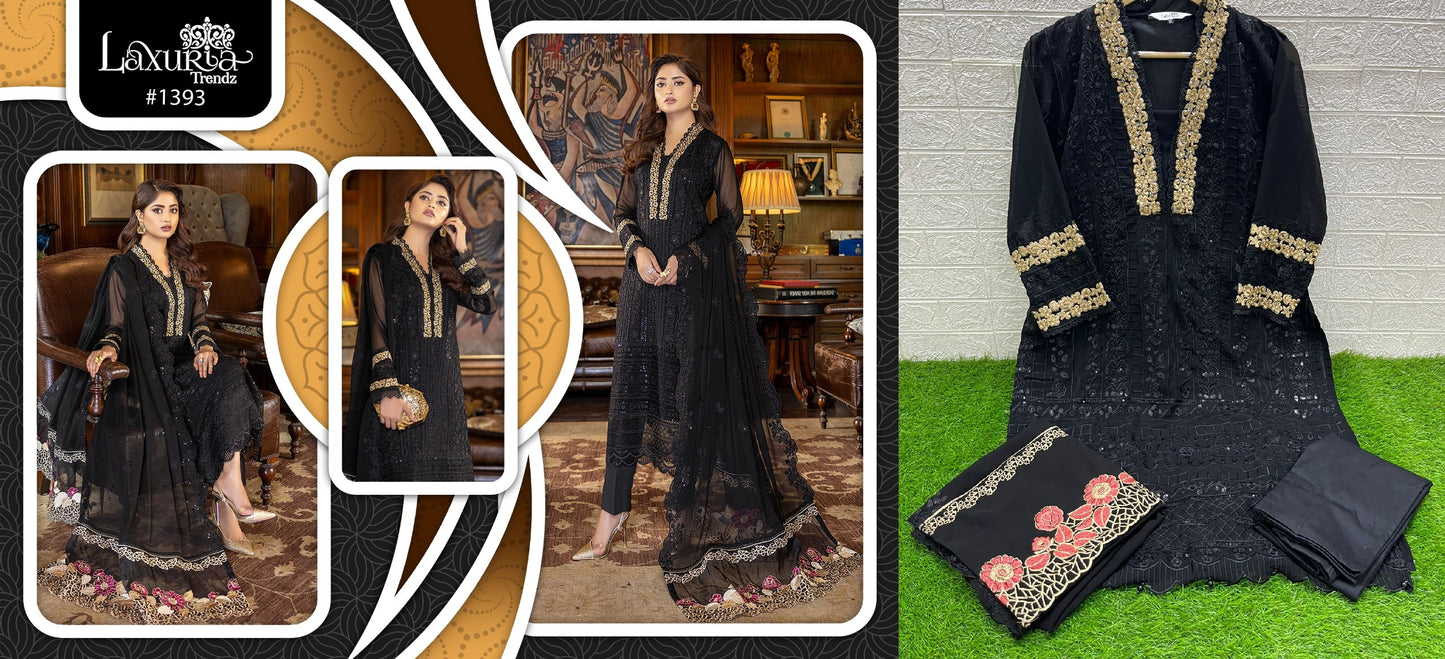 1393 Laxuria Trendz Pakistani Readymade Suits