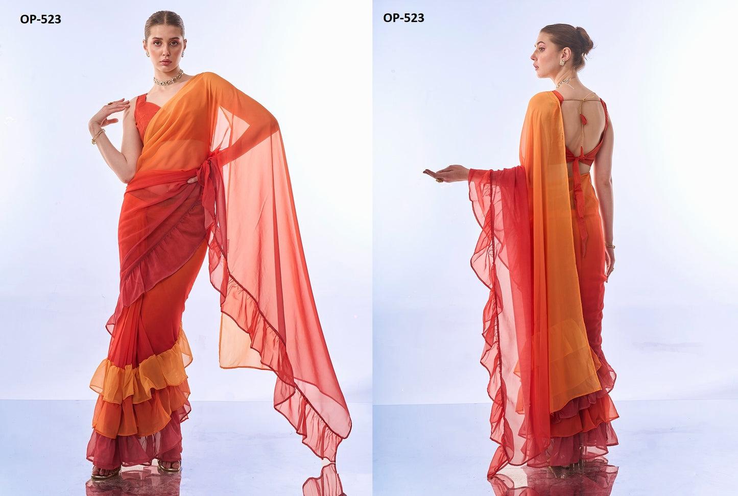 523 Laxminam Ready To Wear Saree
