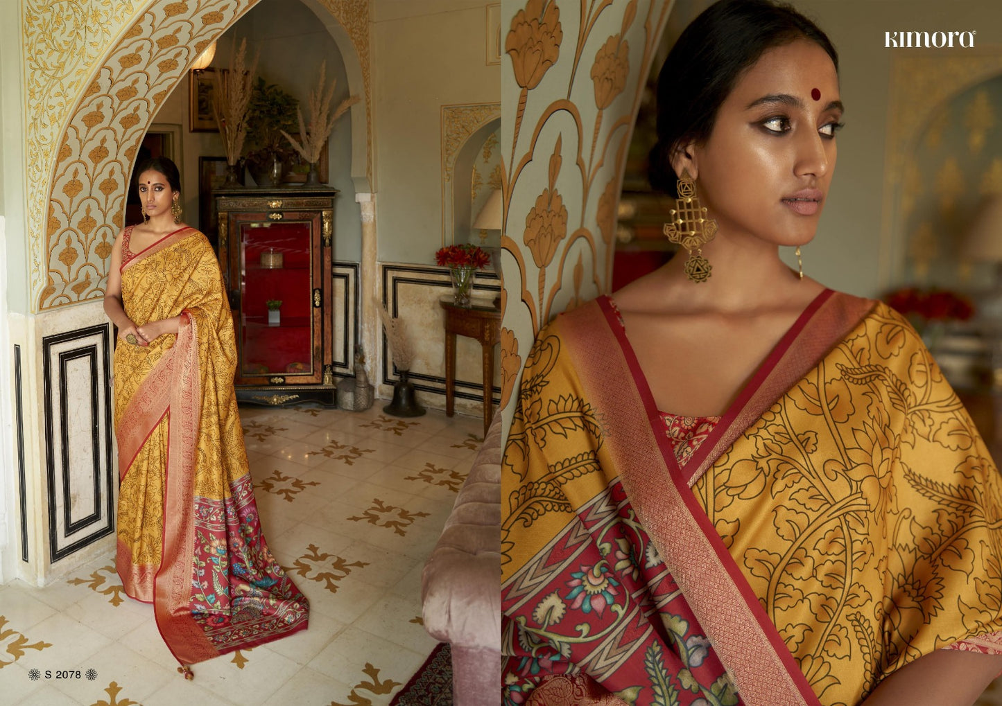 2078 Sara Kimora Sarees