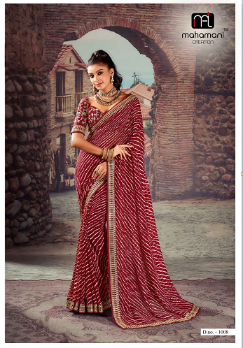 1008 Siya Mahamani Creation Sarees