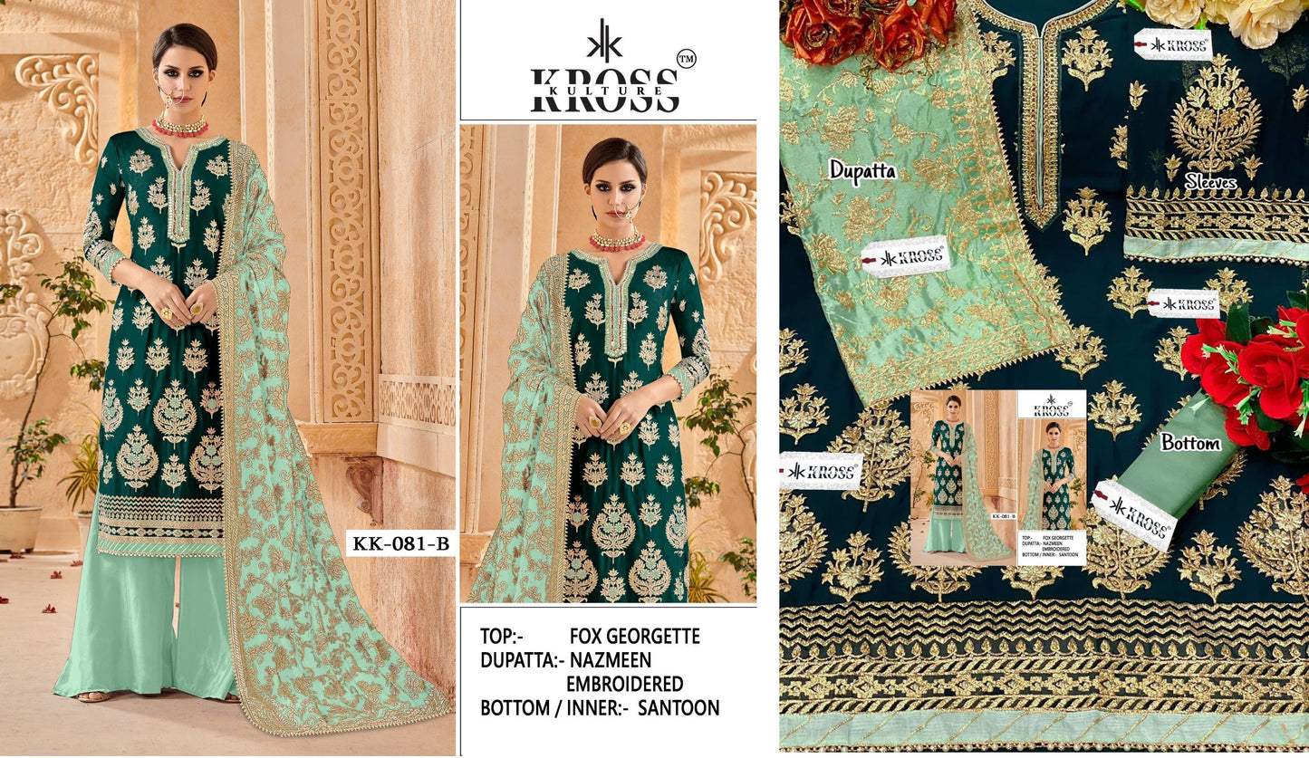 Kk-81-B Kross Kulture Pakistani Salwar Suits