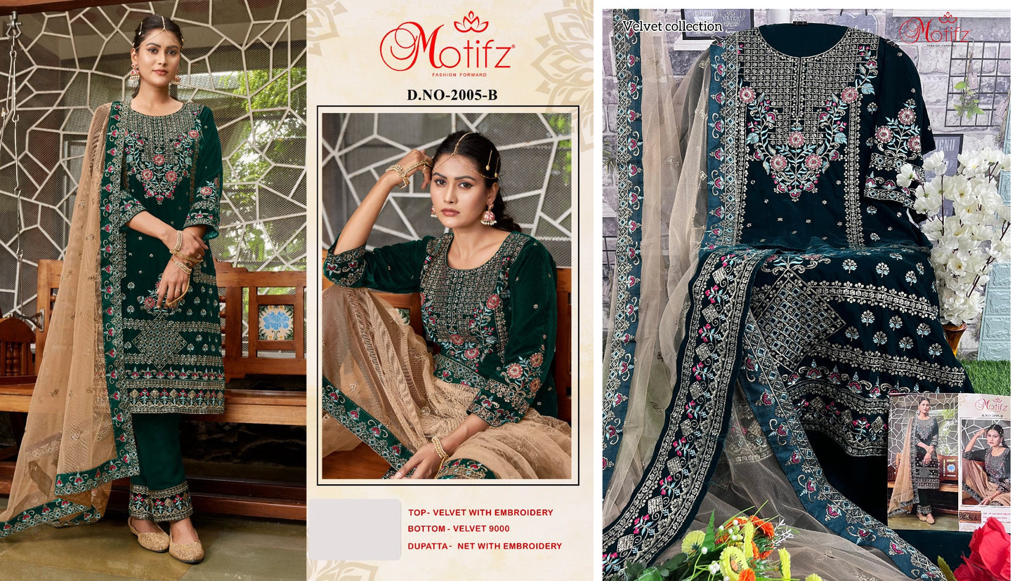 2005B Motifz Pakistani Salwar Suits