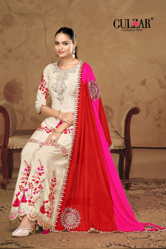 2142 Hazariphool Gulzar Premium Readymade Suits
