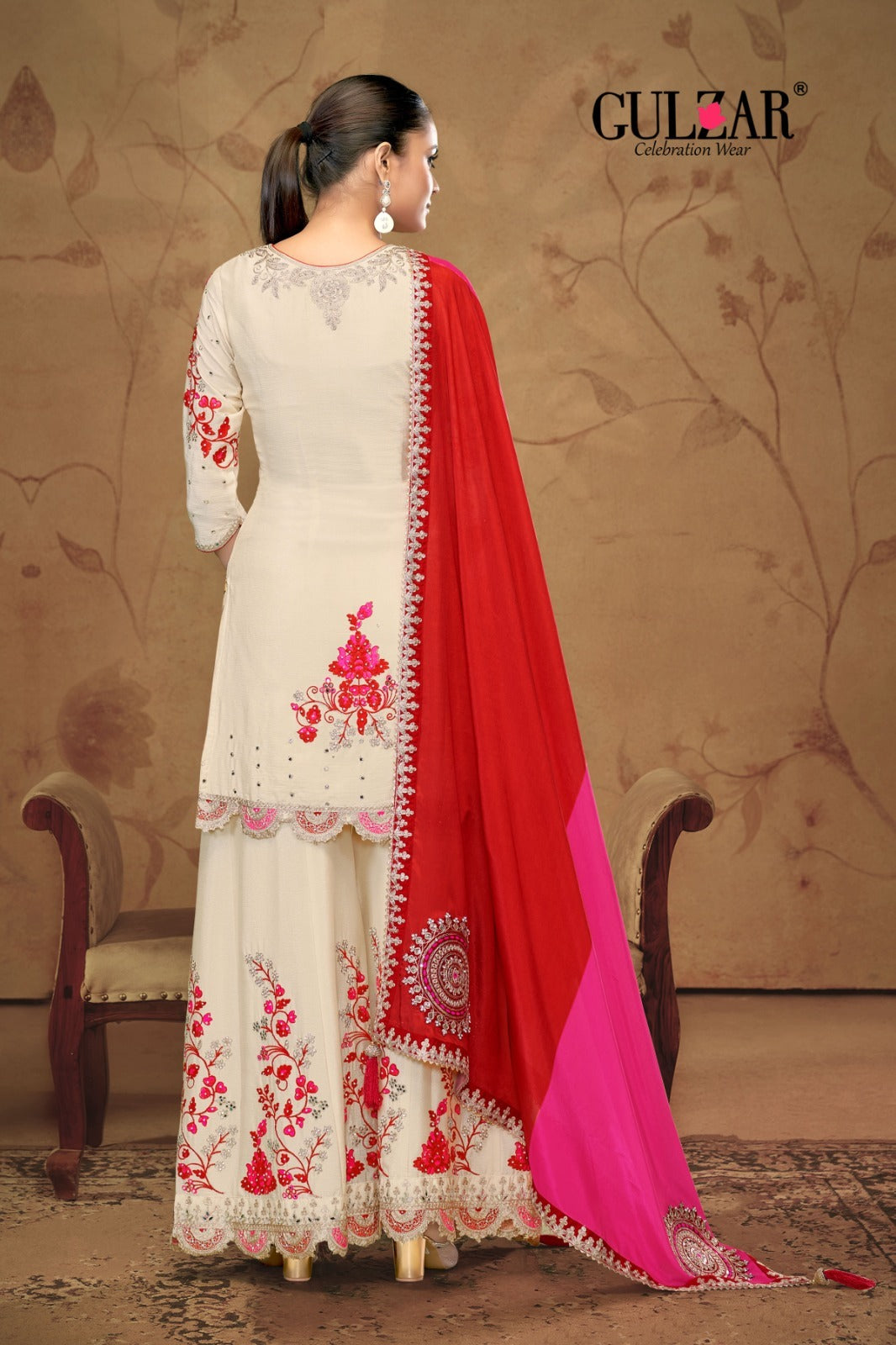 2142 Hazariphool Gulzar Premium Readymade Suits