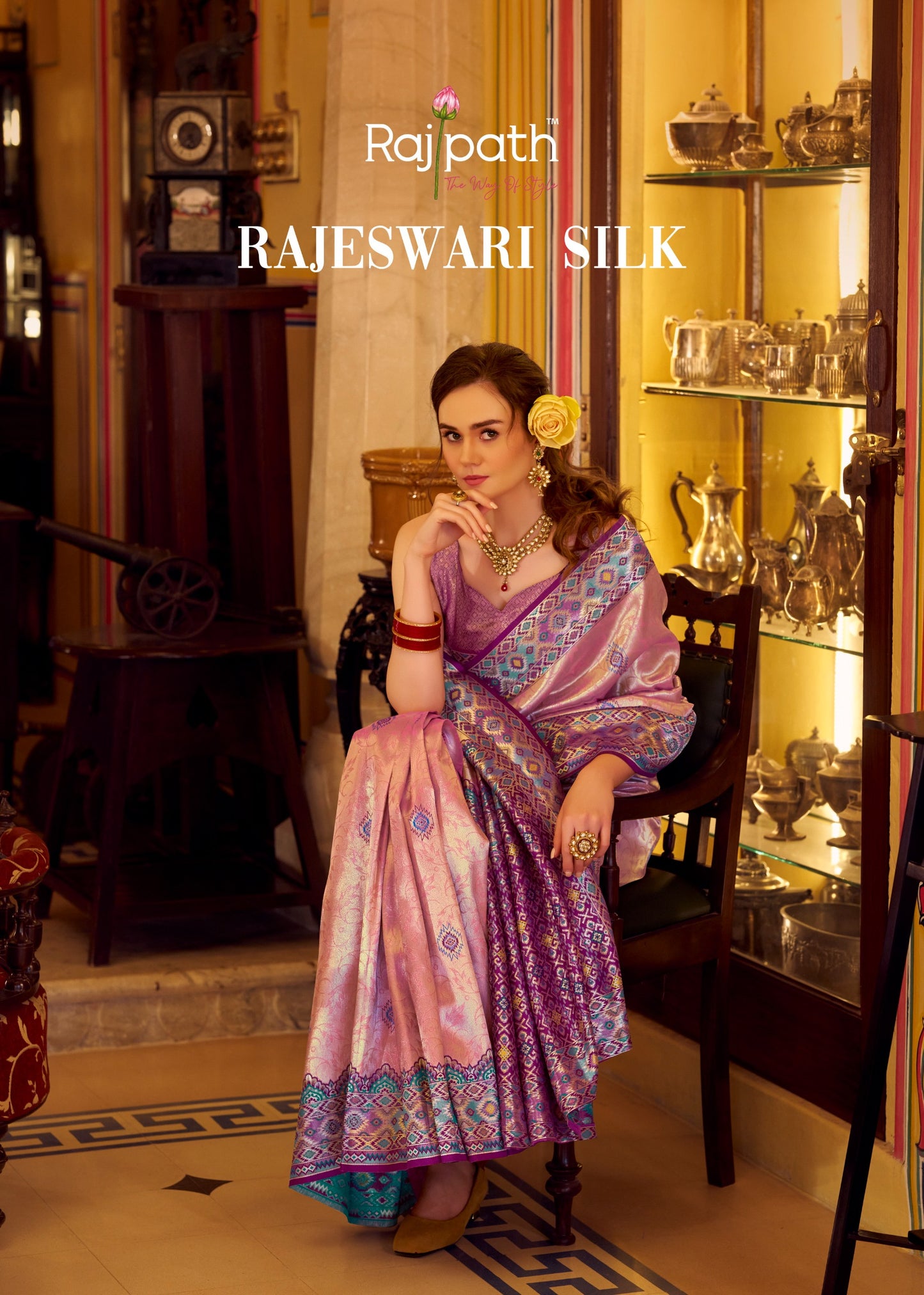 214 Rajeswari Silk Rajpath Patola Sarees