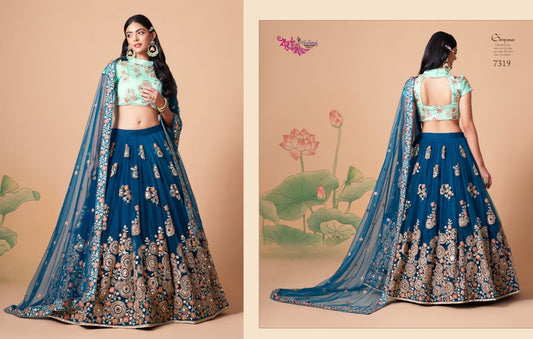 7319 Neo Romantic Vol 3 Zeel Lehenga Choli