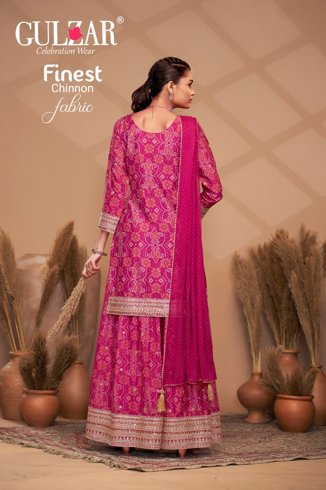 2152 Bandhrej Gulzar Premium Chinon Readymade Suits