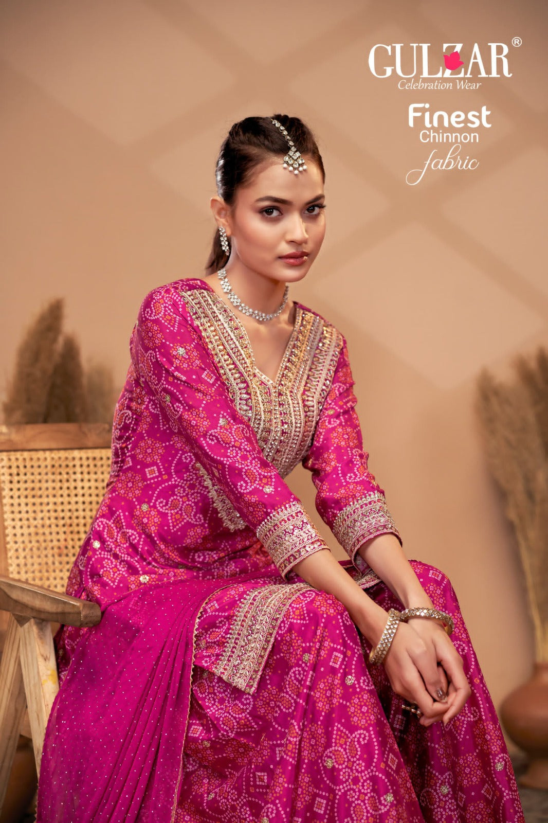 2152 Bandhrej Gulzar Premium Chinon Readymade Suits