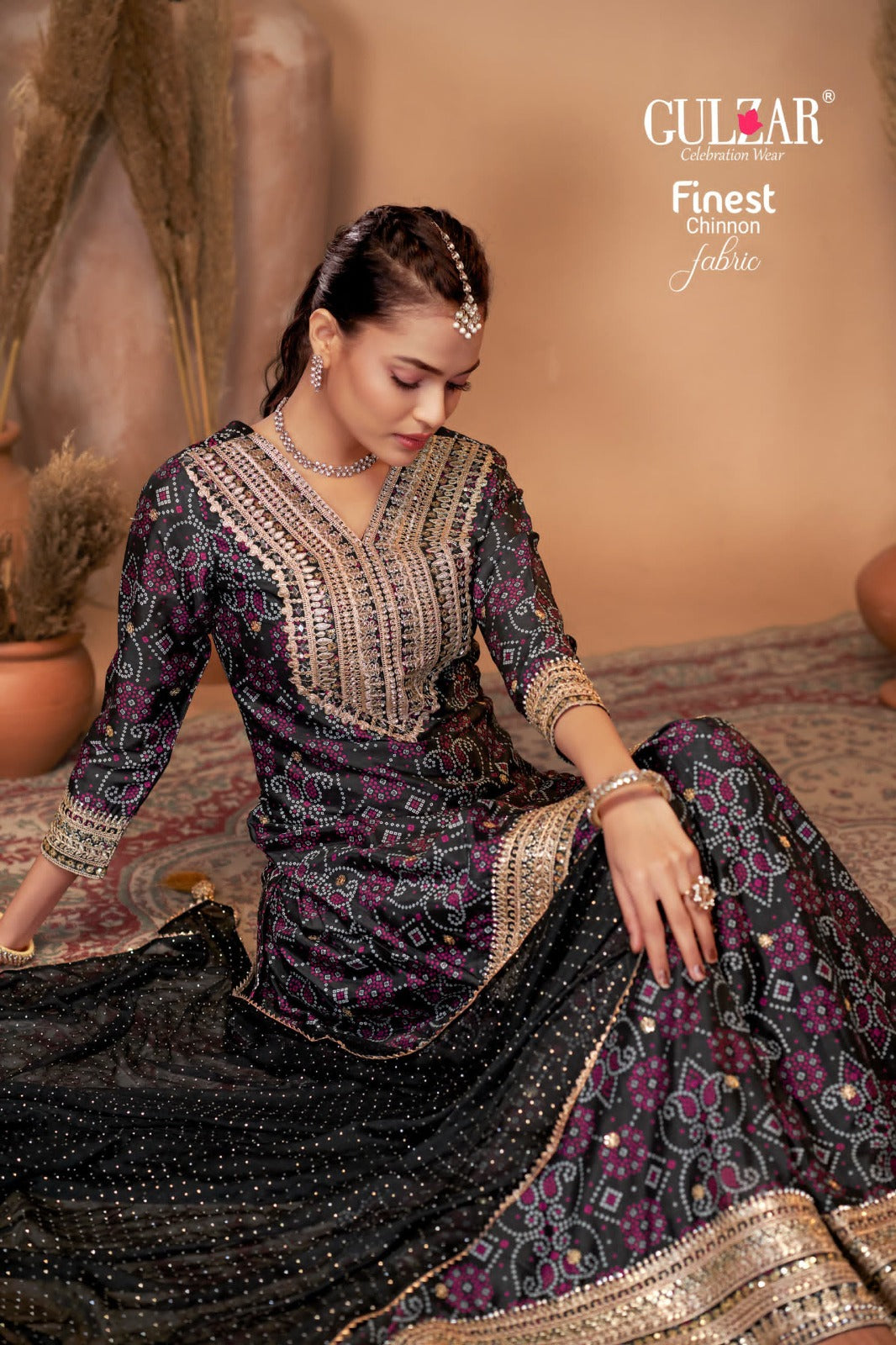 2153 Bandhrej Gulzar Premium Chinon Readymade Suits