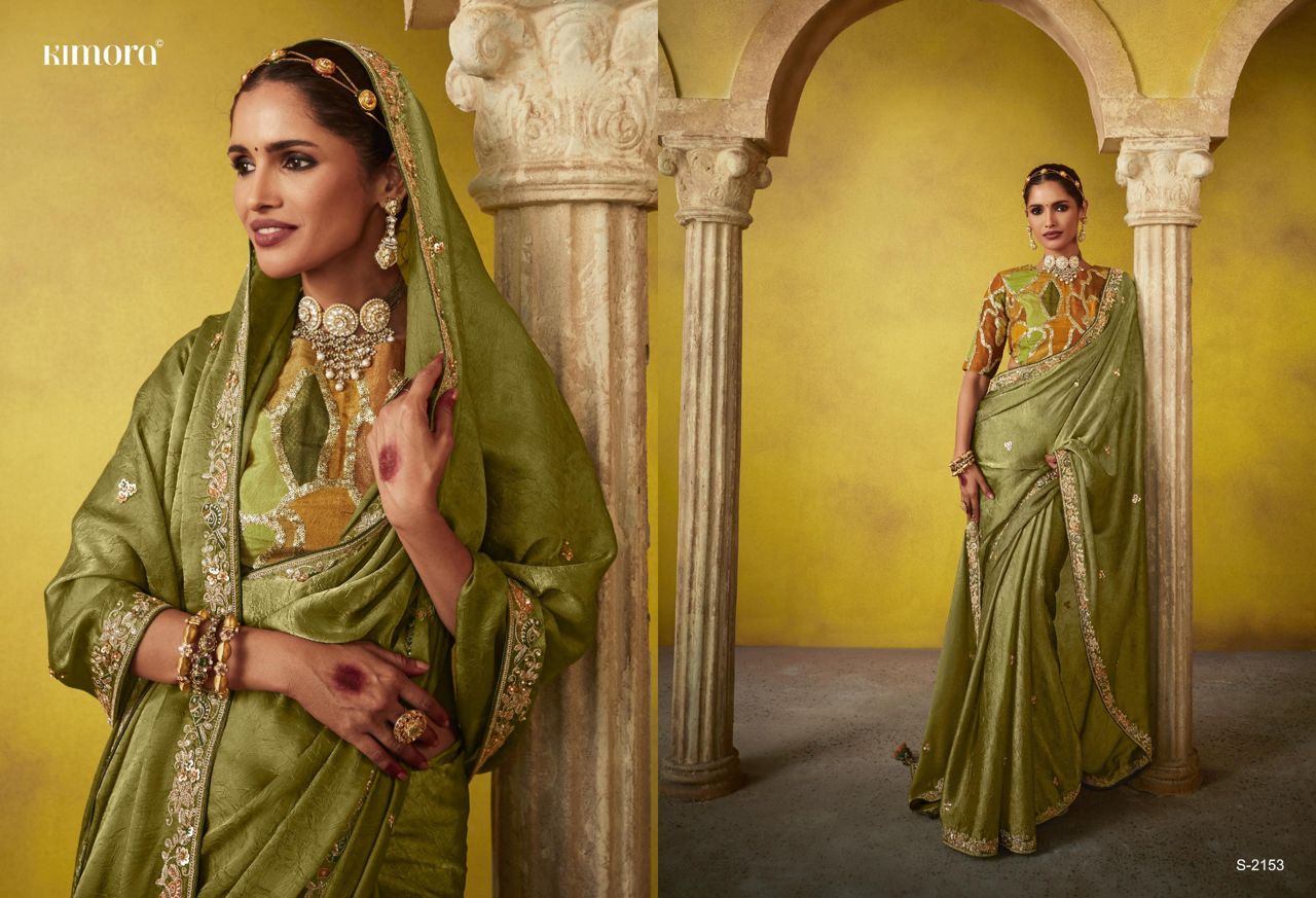 2153 Divani Kimora Embroidered Sarees
