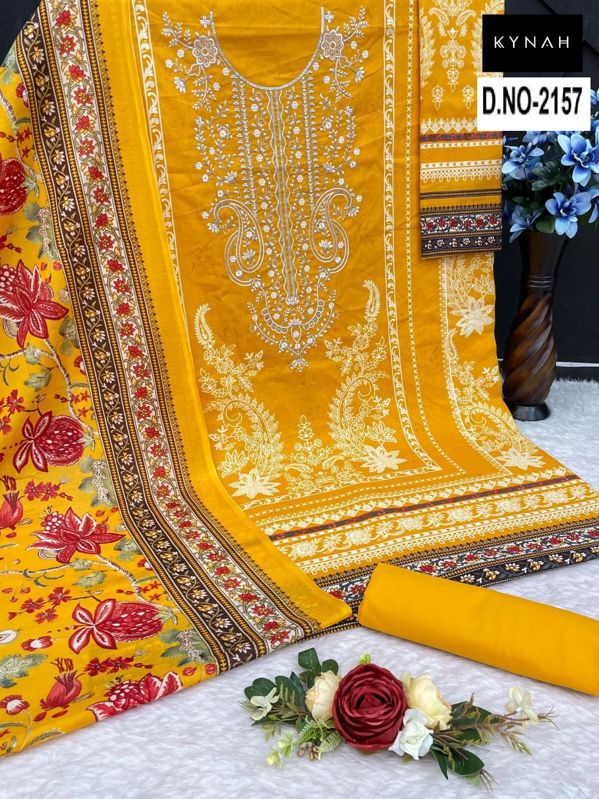 2157 Kynah Printed Pakistani Salwar Suits