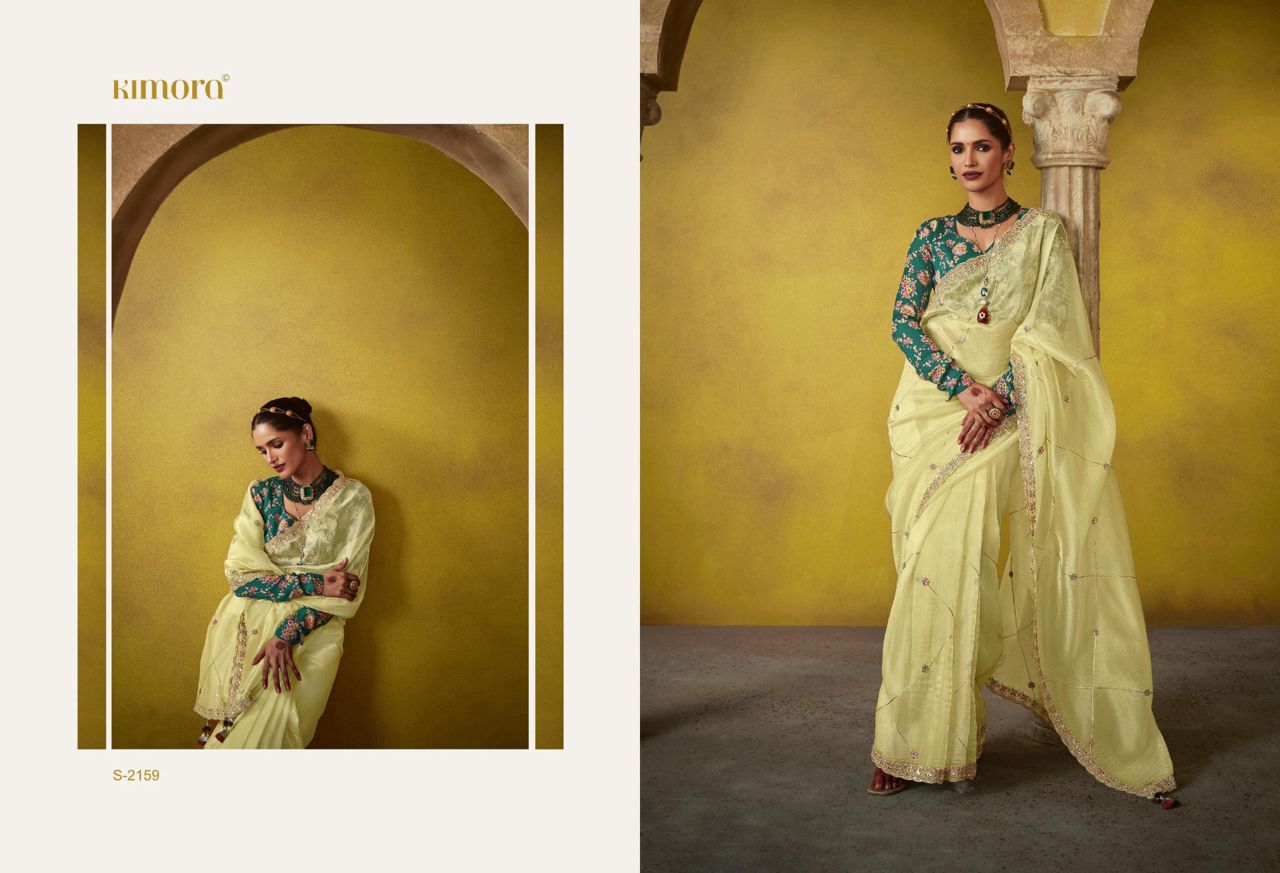 2159 Divani Kimora Embroidered Sarees