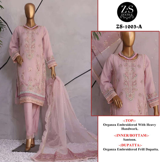1003-A Zs Textile Pakistani Salwar Suits