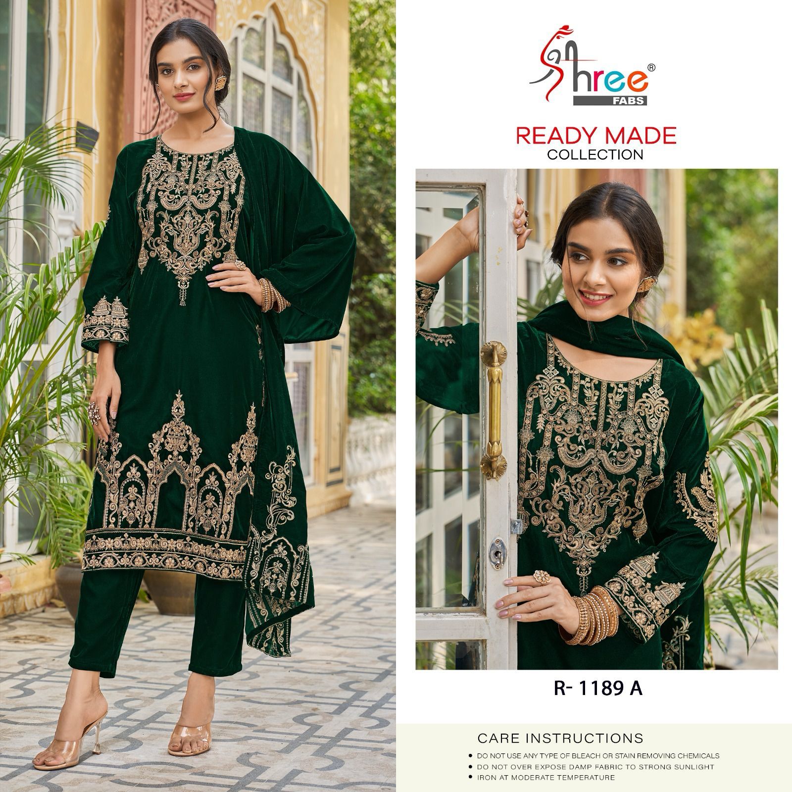 1189A Shree Fabs Pakistani Readymade Suits