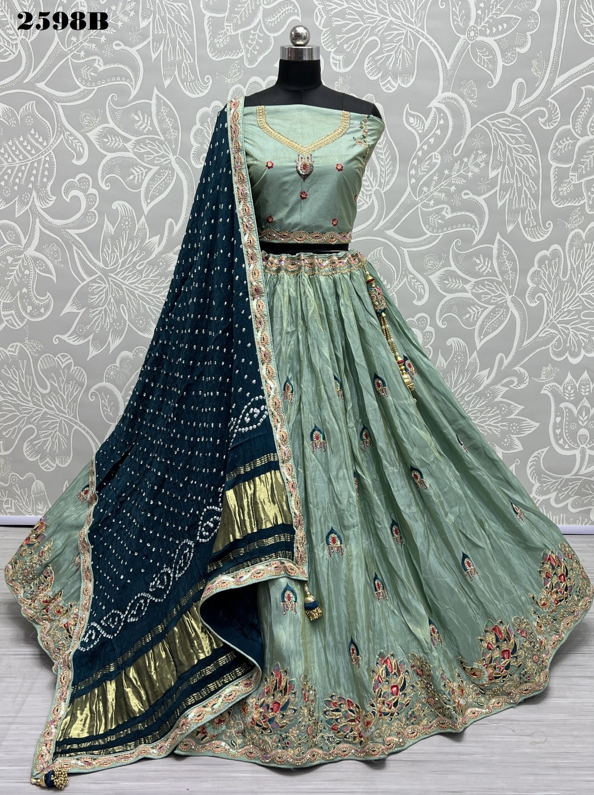 2598B Anjani Art Lehenga Choli