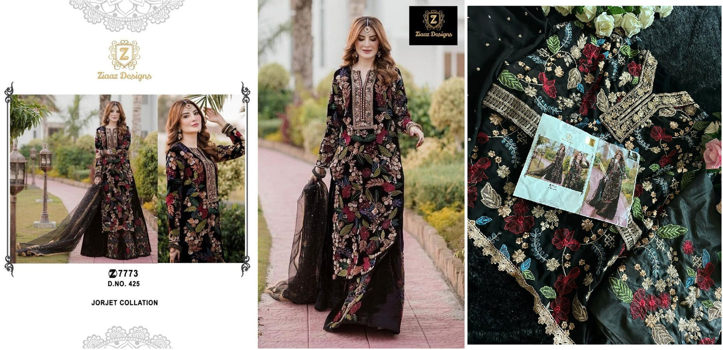 425 Ziaaz Designs Pakistani Salwar Suits