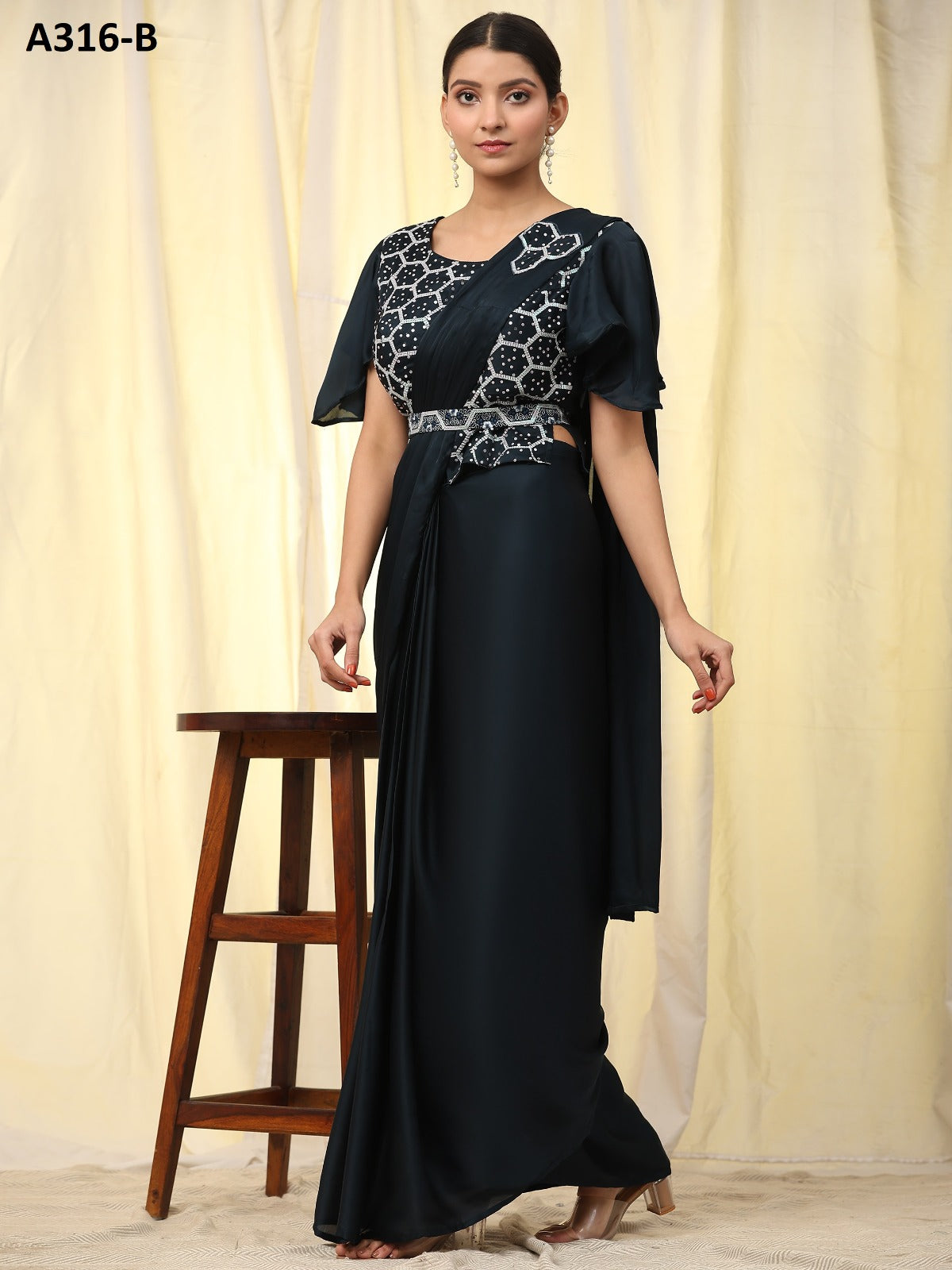 316B Amoha Ready To Wear Saree