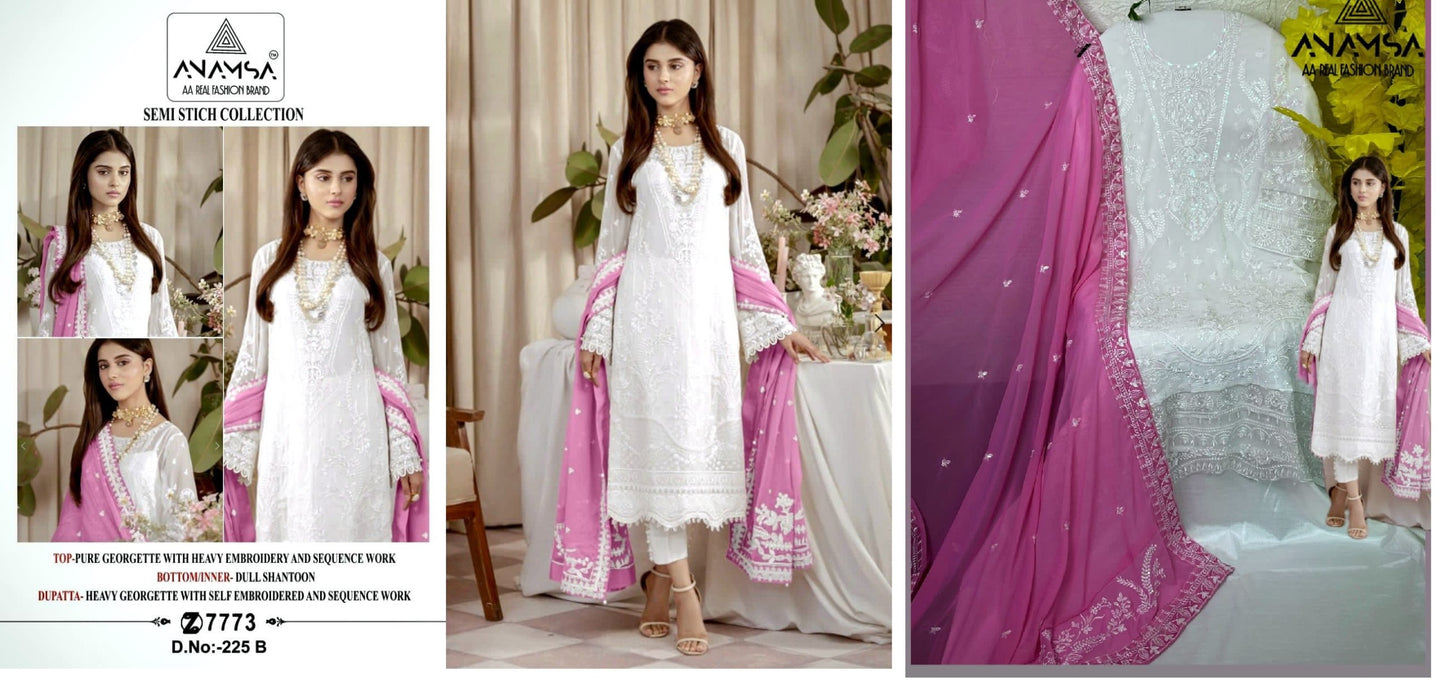 225B Anamsa Pakistani Salwar Suits