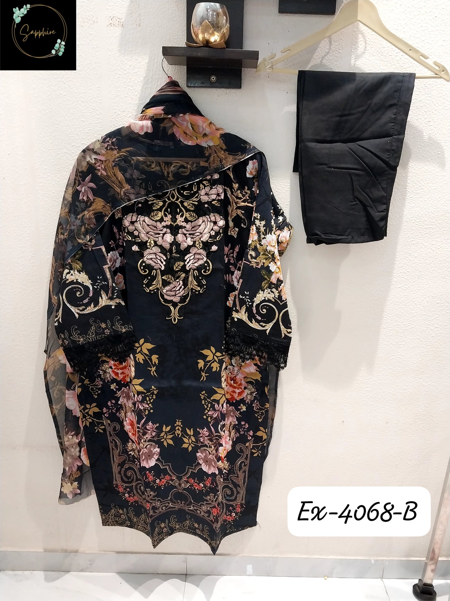 4068B Sapphire Pakistani Readymade Suits