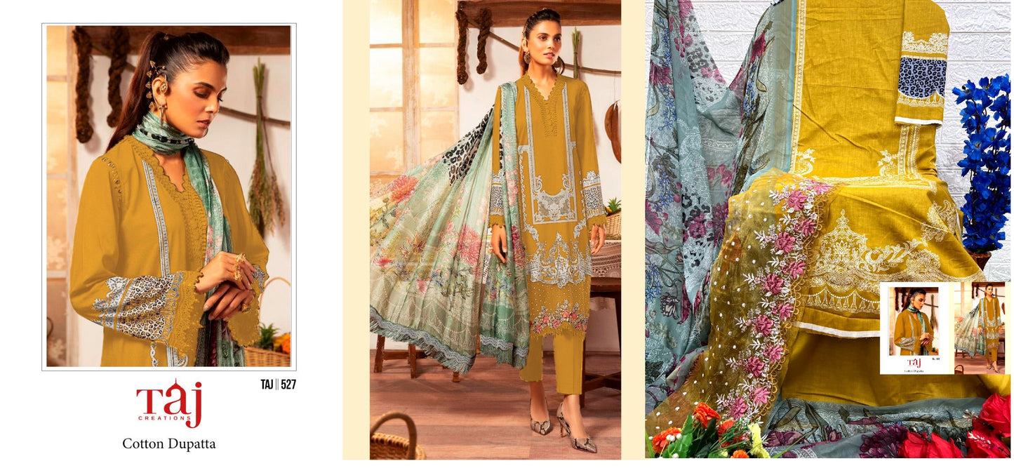 527 Taj Creations Pakistani Salwar Suits