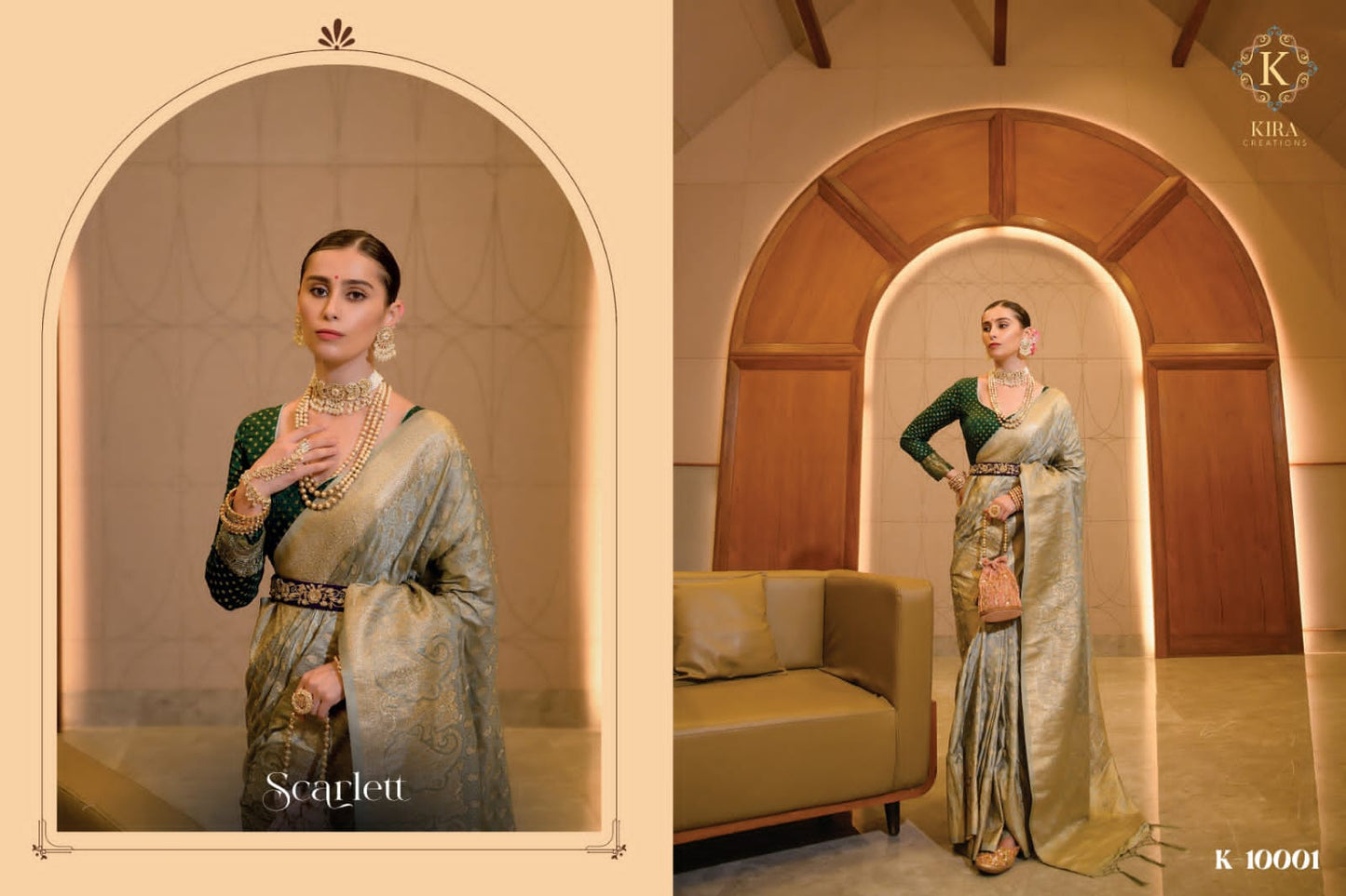 10001 Scarlett Kira Sarees