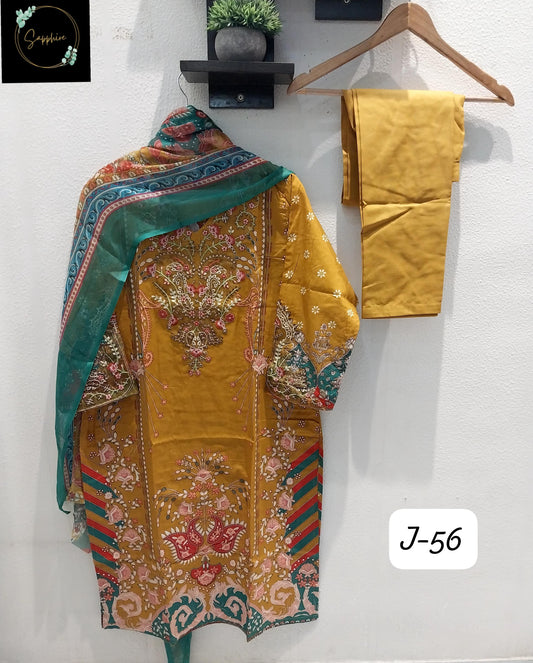 Jazmin Vol 56 Sapphire Pakistani Readymade Suits