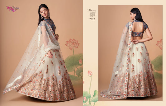 7322 Neo Romantic Vol 3 Zeel Lehenga Choli