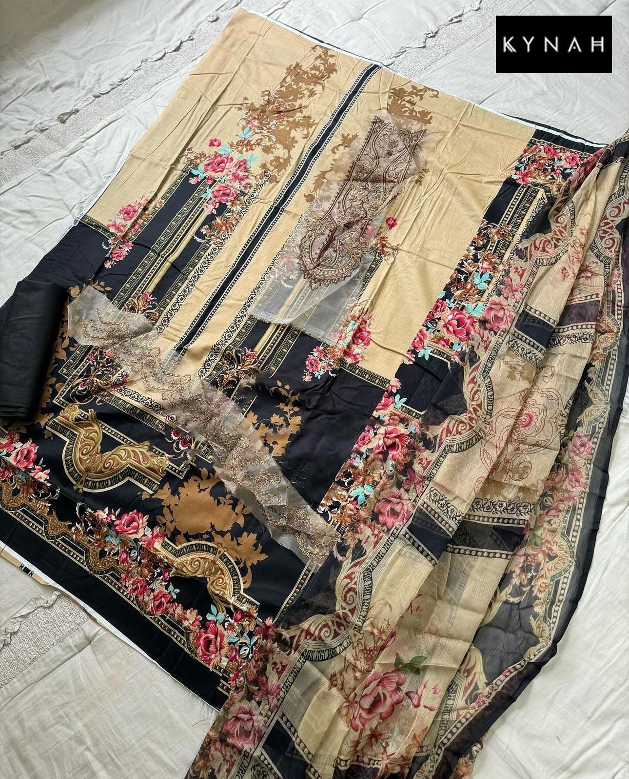 2197 Kynah Pakistani Patch Suits